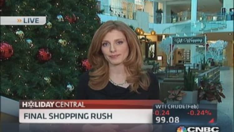 Holiday retail: Where shoppers are spending