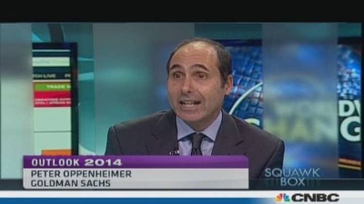 Equities will grow on fundamentals in 2014: Goldman