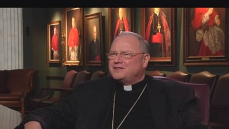Cardinal Timothy Dolan on the wealthy and capitalism