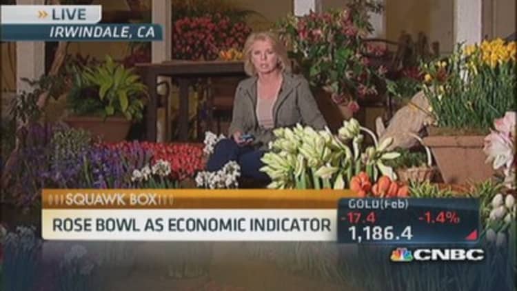 Rose Bowl as an economic indicator 