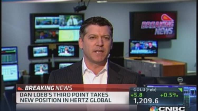 Dan Loeb takes position in Hertz