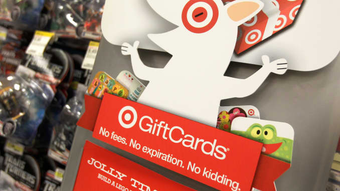 Some Target Holiday Gift Cards Were Not Activated