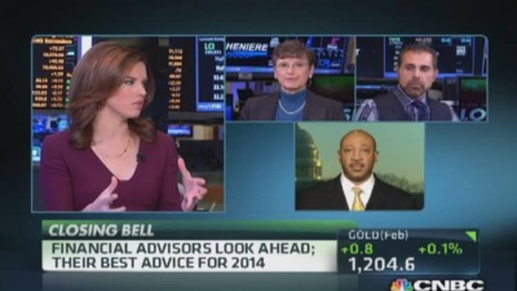 Financial advisors' best advice for 2014