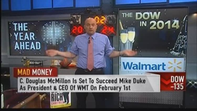 Cramer's 2014 Dow predictions Pt 3 - Nike to 3M