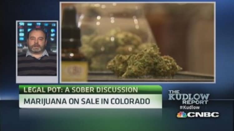 Marijuana on sale in Colorado