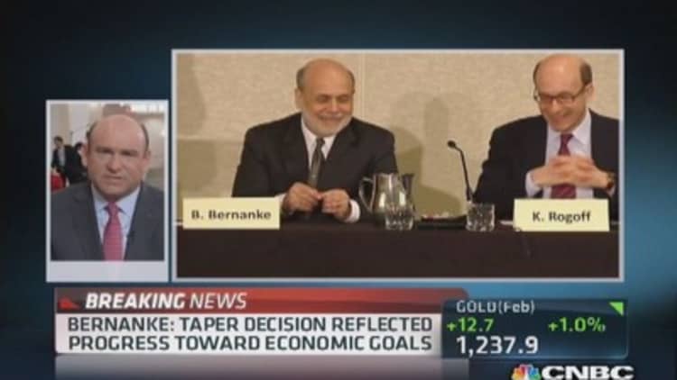 Bernanke's final word?