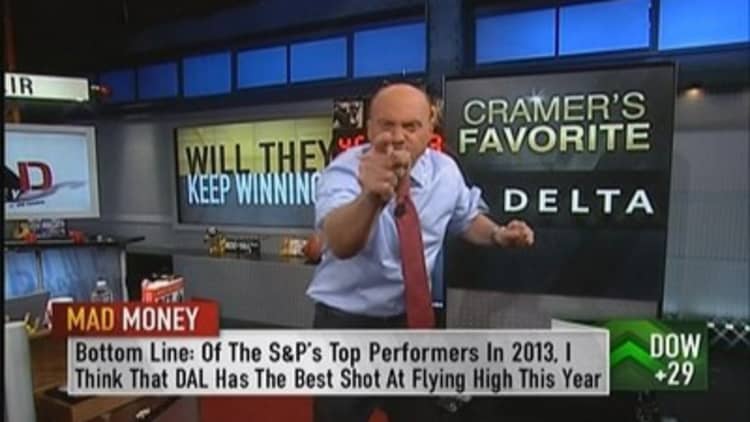 Cramer's favorite S&P performer: Delta Airlines