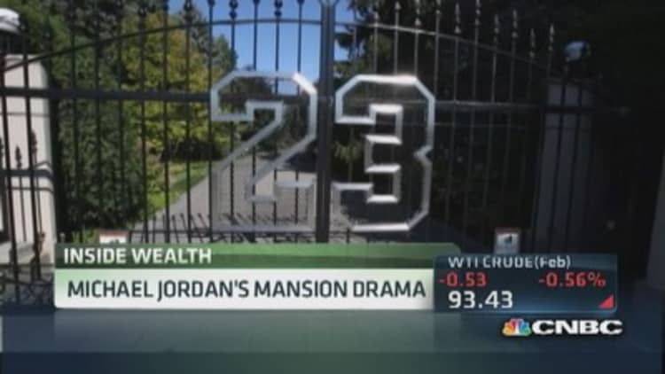 Michael Jordan's mansion drama