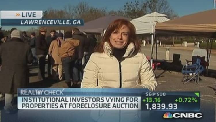 First foreclosure auction of 2014