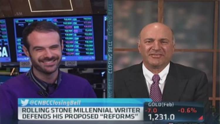 Shark Tank's O'Leary offers Rolling Stone writer a gig