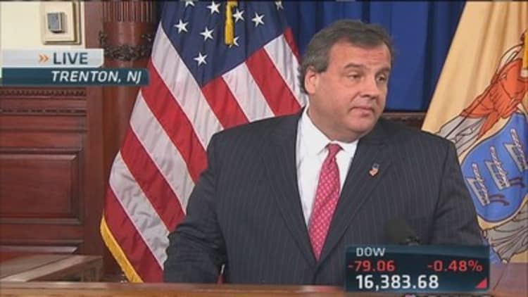 Gov. Christie apologizes to people of New Jersey & Ft. Lee