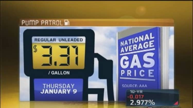 Pump Patrol: National average is $3.31 per gallon