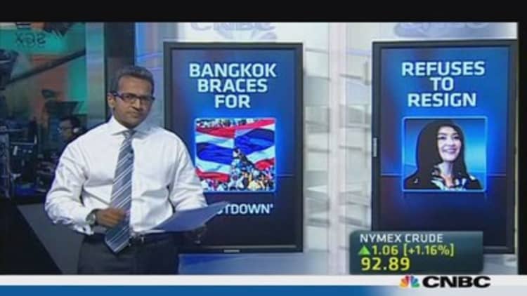 Bangkok on the brink of 'shutdown'