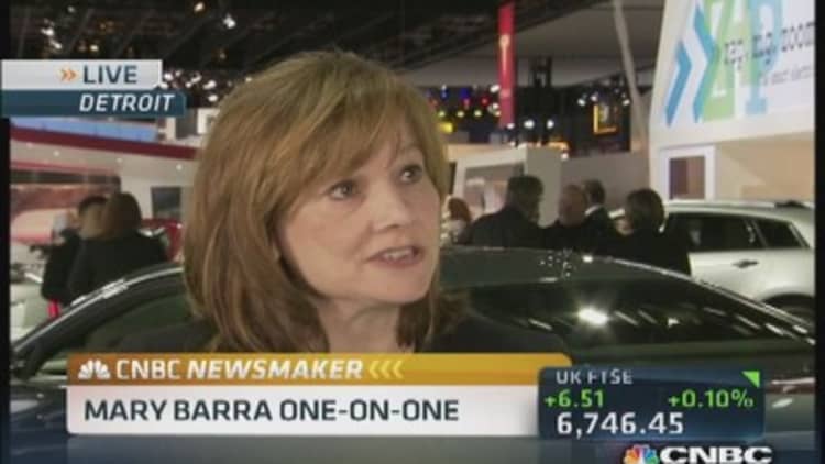 GM's Mary Barra focused on the future