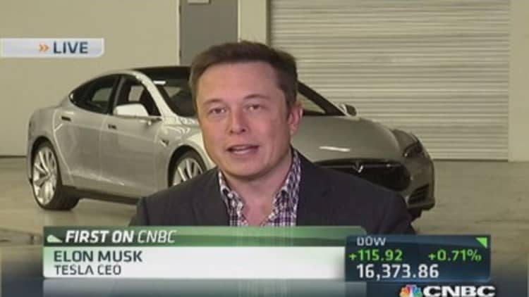 Tesla CEO: Doesn't make sense to call charger fix a recall