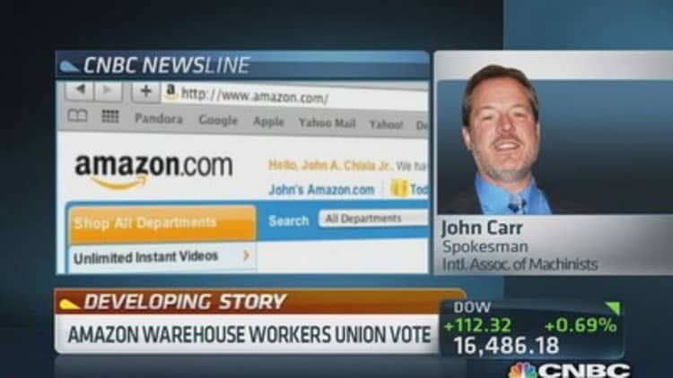 We did not target Amazon workers: Union spokesman