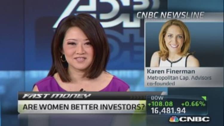 Are women better investors?
