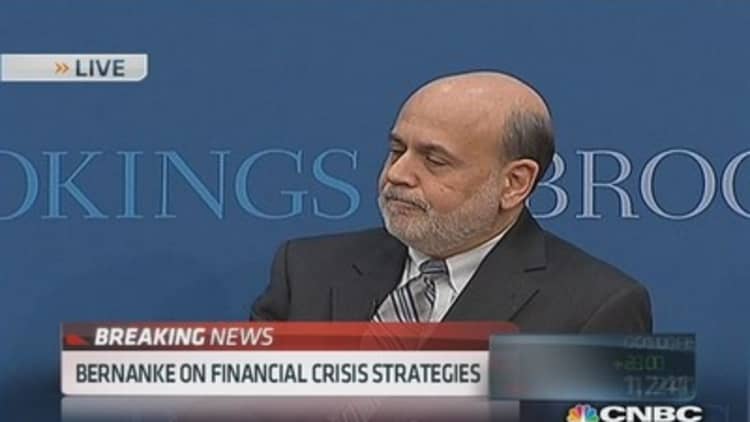 Bernanke's financial crisis 'playbook'