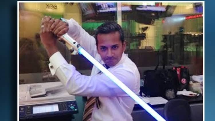 Star Wars fever grips CNBC