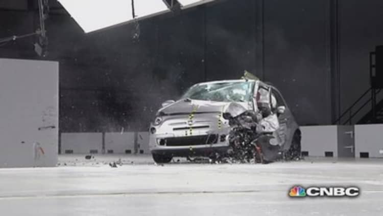 Mini car crash test results
