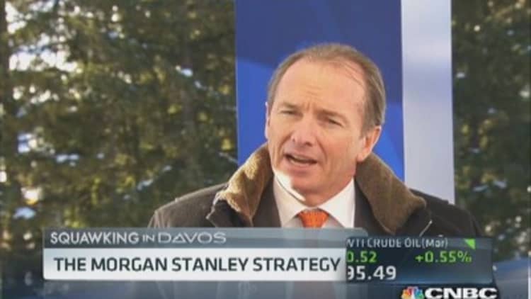 Morgan Stanley's 'core' strategy for new Wall Street