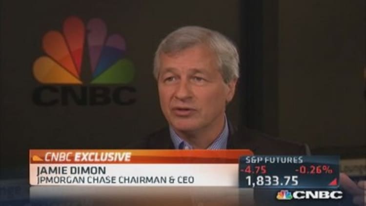 Dimon: Grateful to have problems behind us