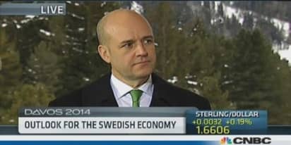 Elections will focus on job creation: Swedish PM