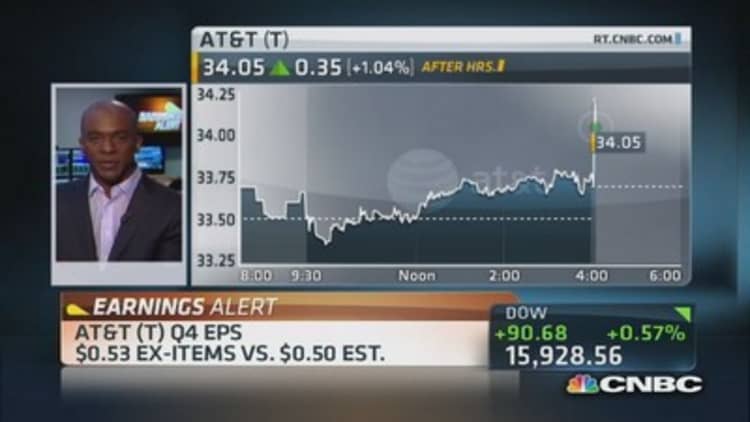 AT&T Q4 earnings out