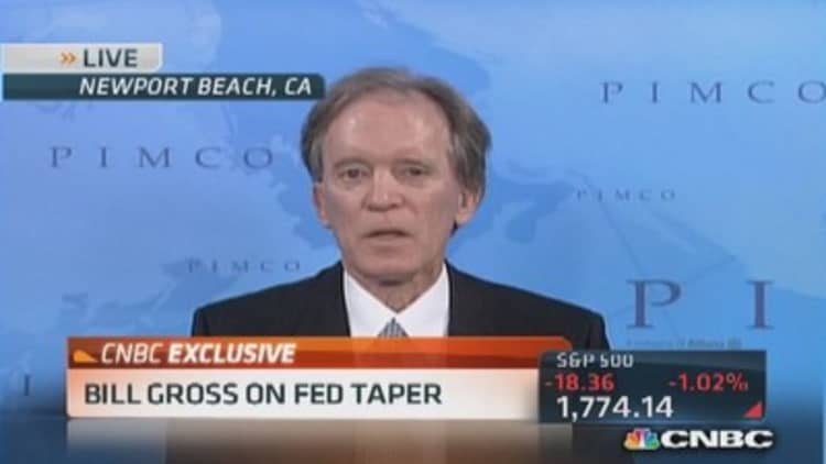 Bill Gross: Obvious Fed 'wants out' of QE