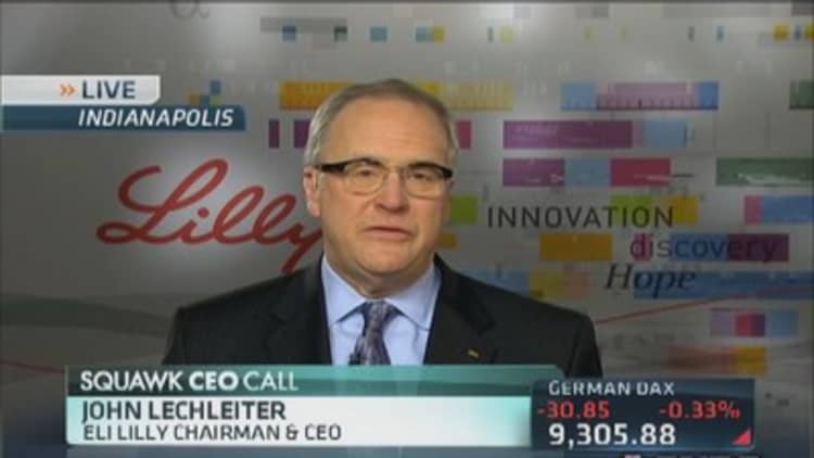 Eli Lilly CEO: 2014 is inflection year for us