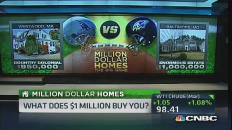 Million-dollar homes: Patriots vs. Ravens