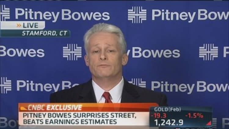 Pitney Bowes CFO: Delivering revenue growth was key