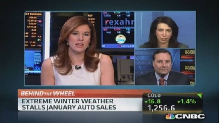 Extreme weather stalls January auto sales