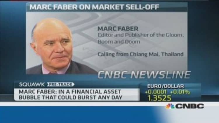 We are in a global credit bubble: Faber