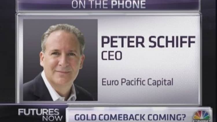 Peter Schiff: Get ready for gold to head skyward