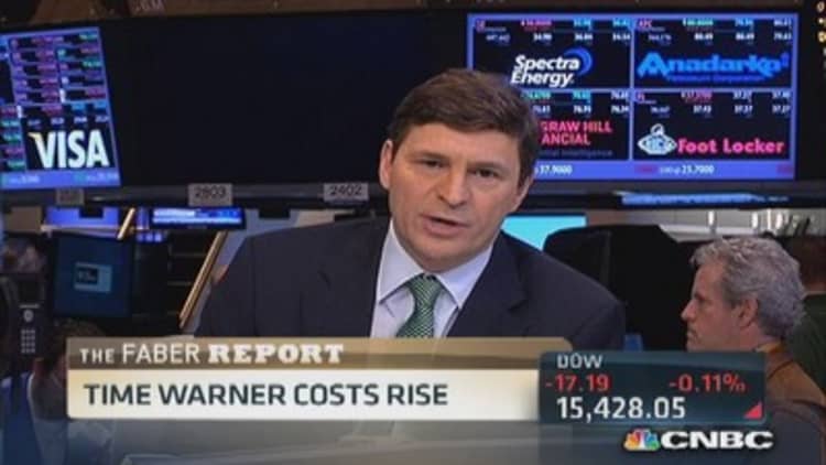 Faber Report: Time Warner costs rise