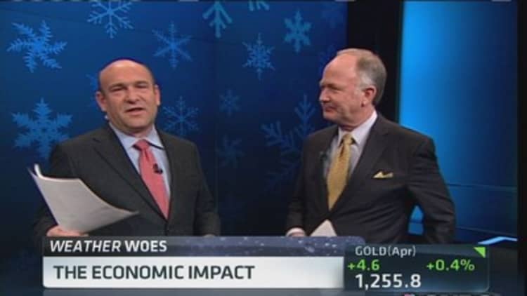 Colder winter's economic impact