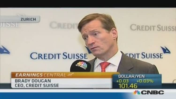 Encouraged but work to do on litigation: Credit Suisse CEO