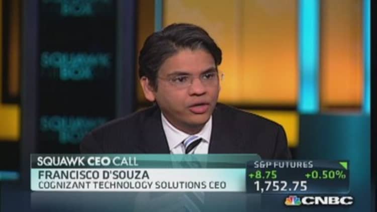 Cognizant CEO: Tech in a 10-year cycle