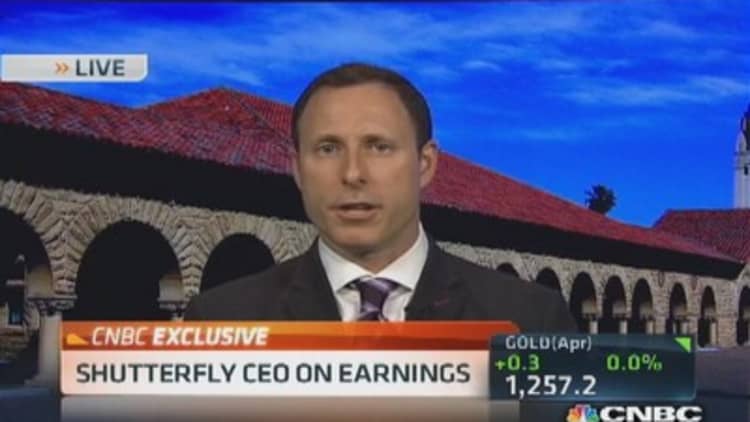Shutterfly CEO on 'great' quarter 