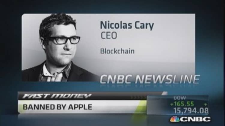 Blockchain banned by Apple