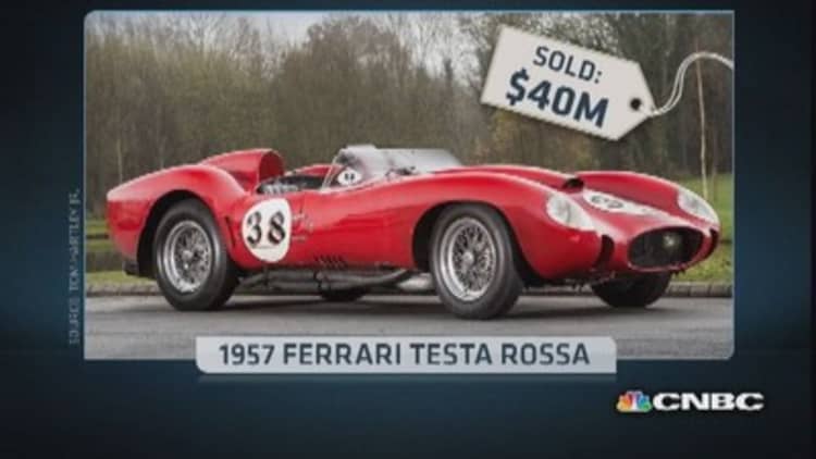 1957 Ferrari Testarossa sells for $40M