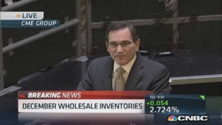 December wholesale inventories rise 0.3%