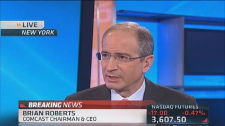 Comcast's CEO on Time Warner acquisition