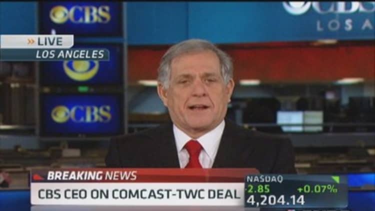 Leslie Moonves: Surprised by Comcast deal