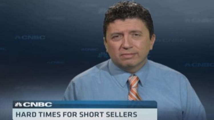 Hard times for short sellers