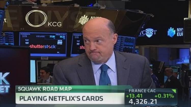 Cramer: 'House of Cards' could add this much to NFLX shares