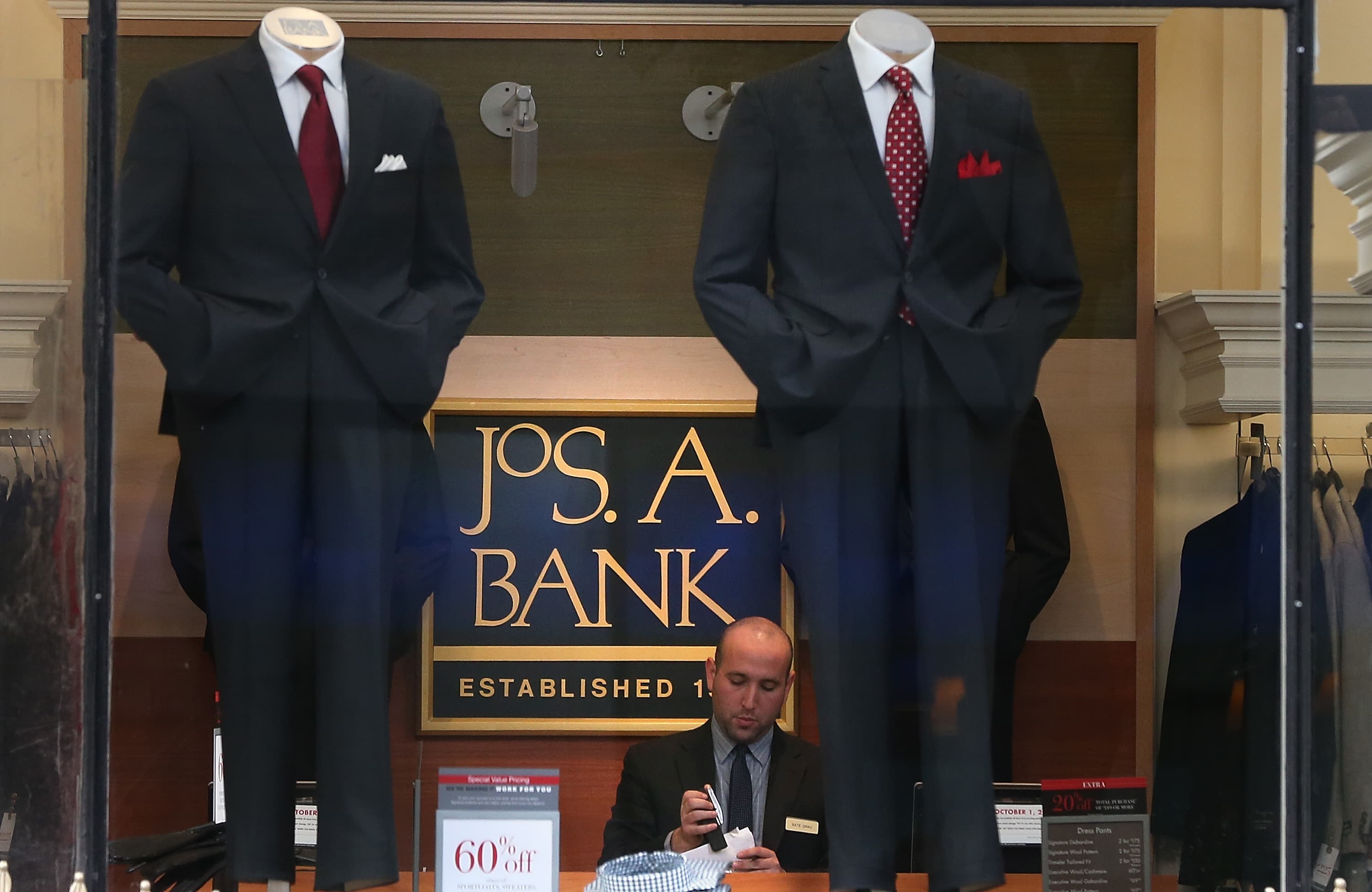 Suit Size Chart Jos A Bank