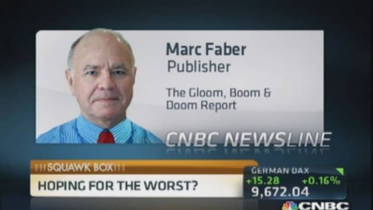Marc Faber: Still early to commit to emerging markets