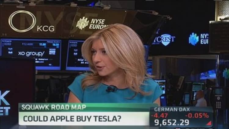 Report: Tesla held secret meeting with Apple